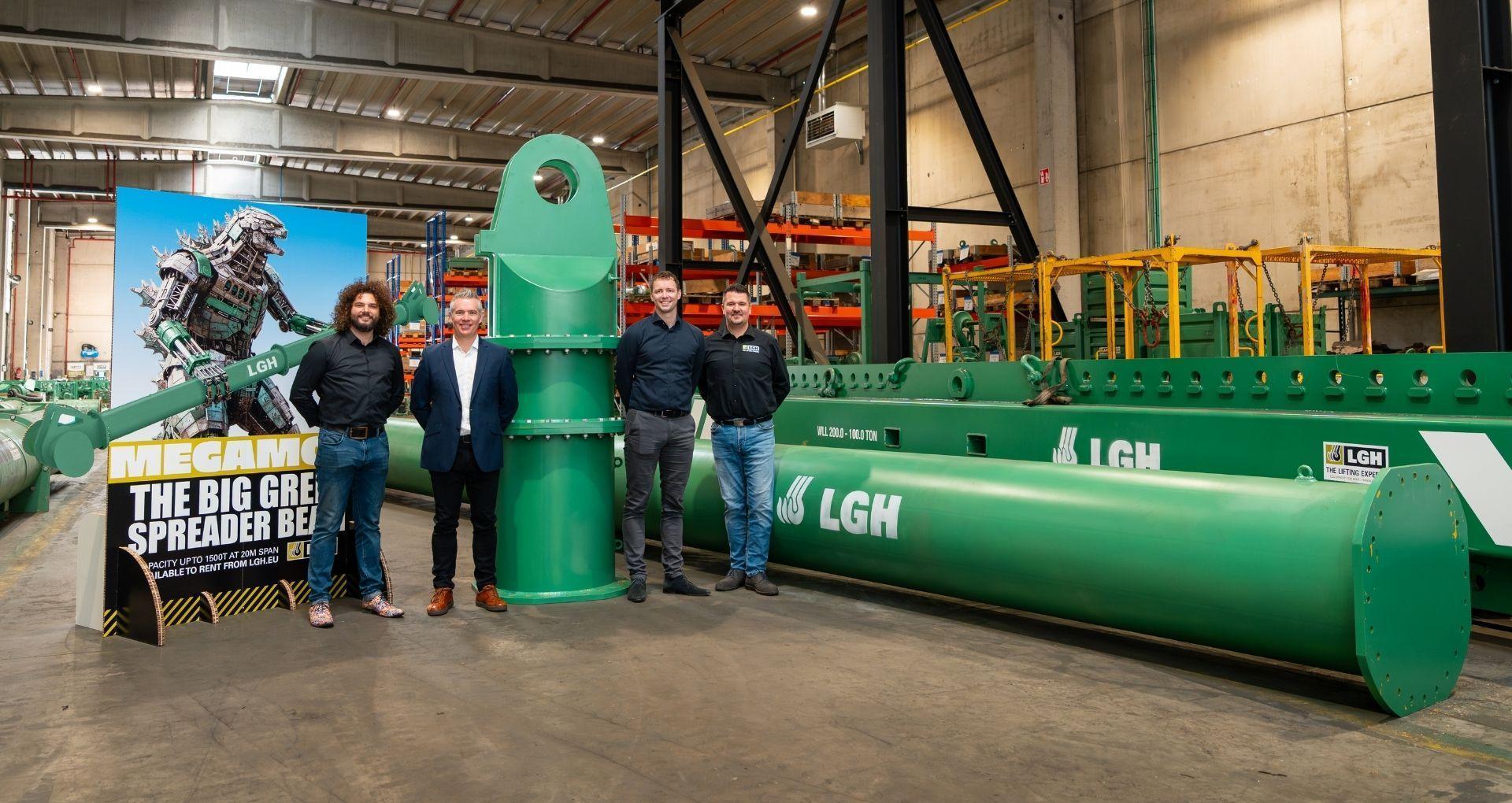LGH expands super heavy lift capability with new 1500 Tonne Modular Spreader Beam