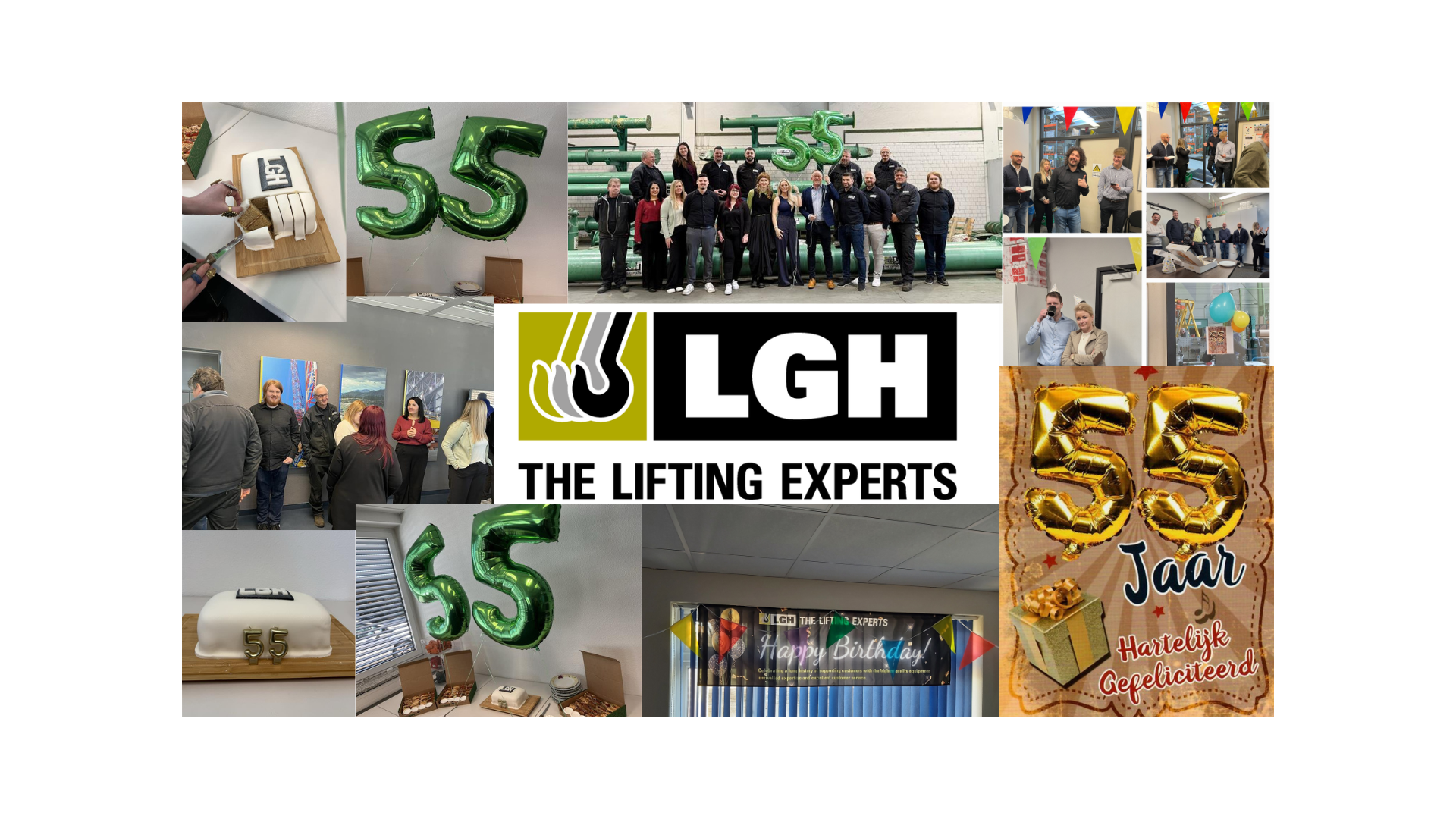 LGH celebrates 55 years - A look at history of “Lifting the World”!