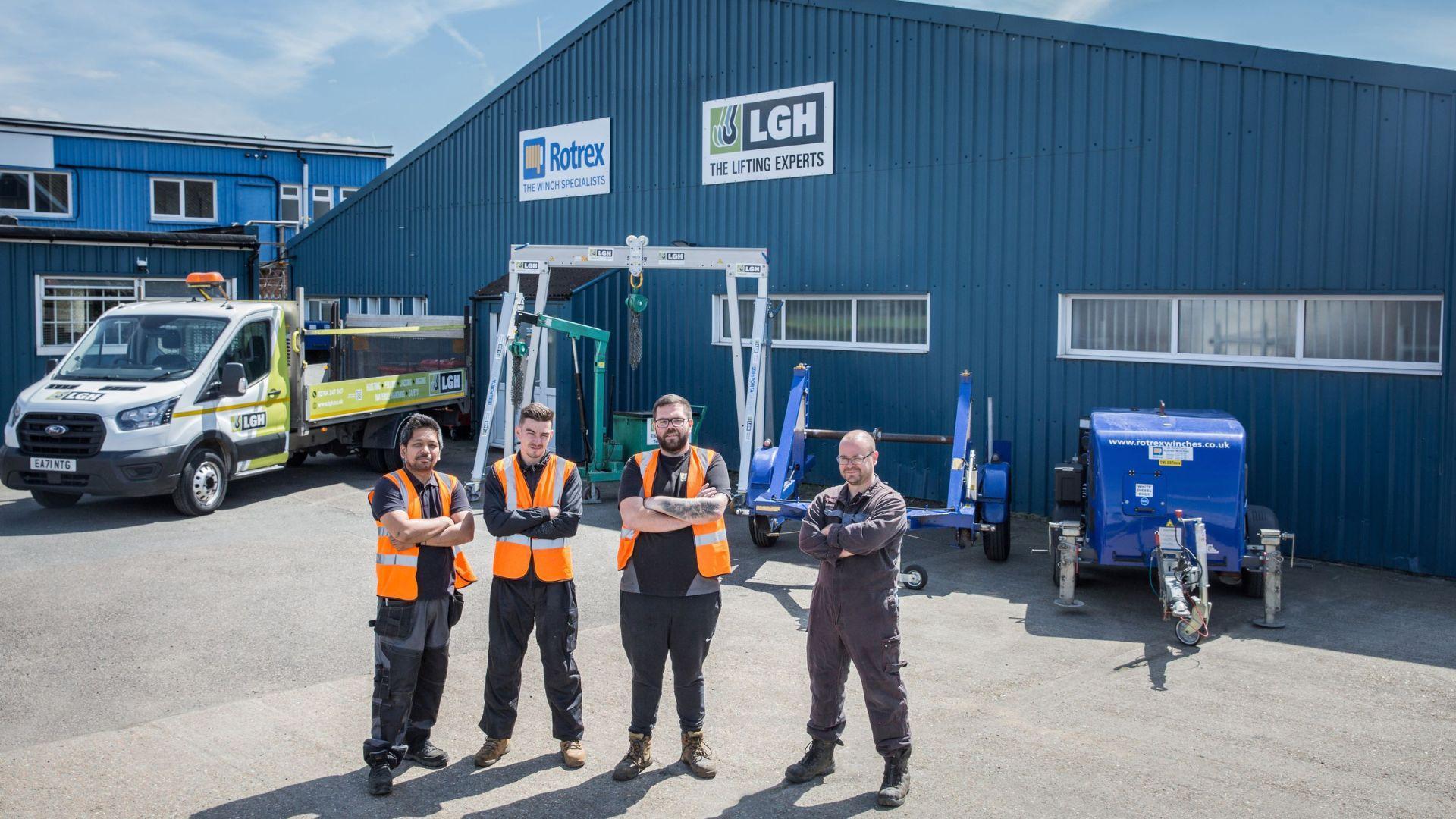 LGH & Rotrex look to future with the opening of a new warehouse in South East London