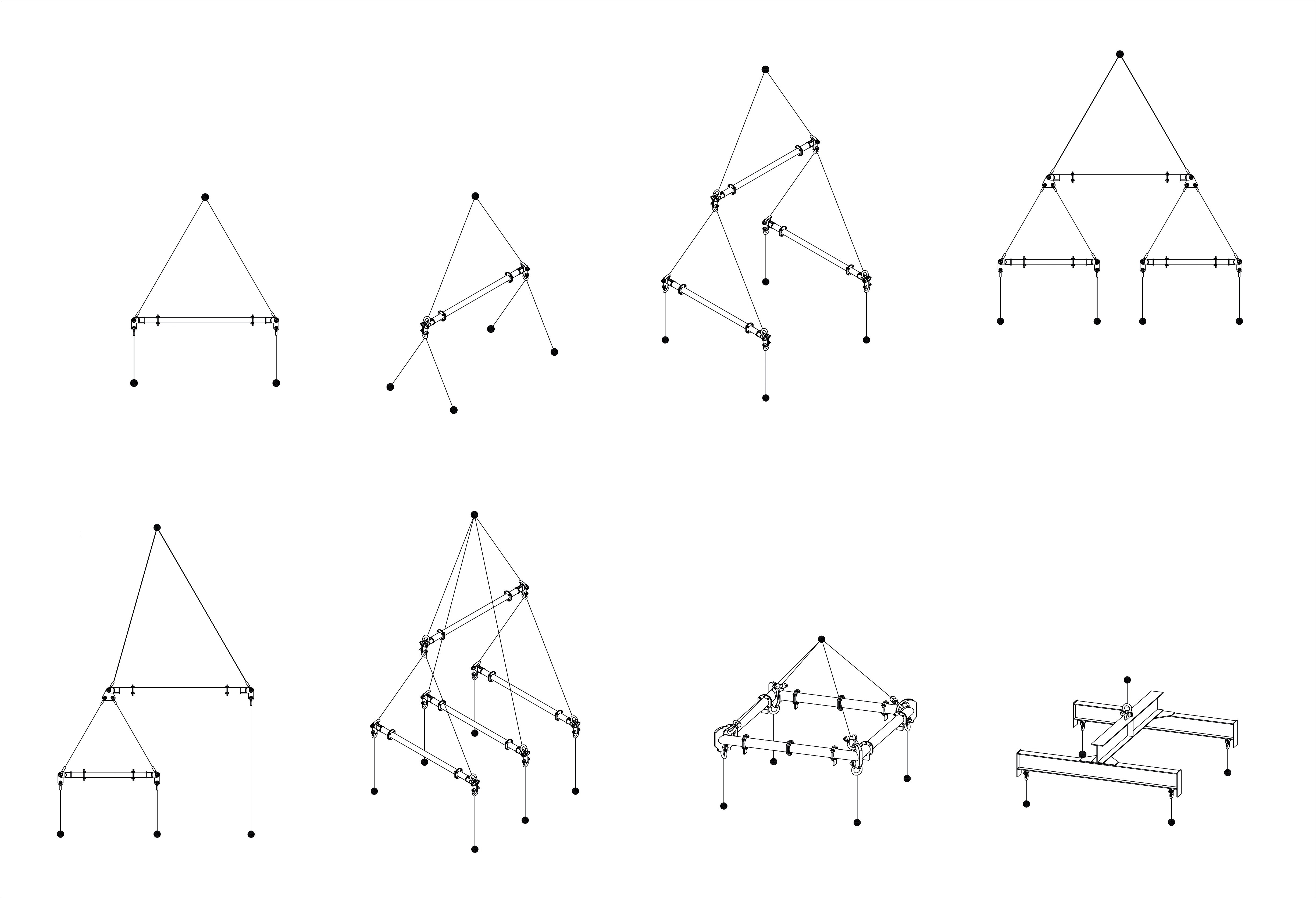 Modular Spreader Beam Configurations